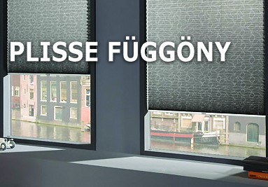 PLISSE FÜGGÖNY