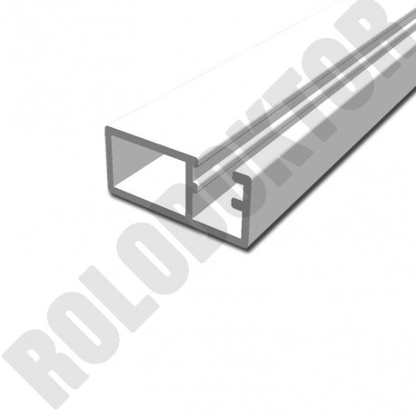 Keretprofil, alumínium extrudált 17 x 7mm FIX szúnyoghálóhoz