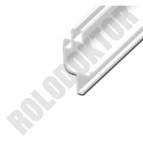 Rolós szúnyoghálóhoz alumínium extrudált ÚJ KAMPÓS HÁLÓAKASZTÓ profil 35 x 18 mm